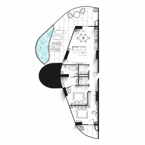 2 Bedroom Layout preview